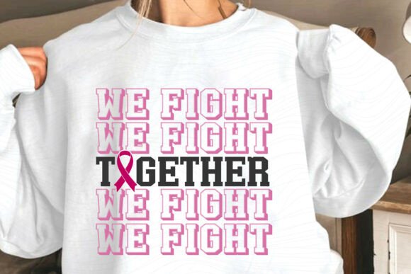 Breast Cancer SVG We Fight Together