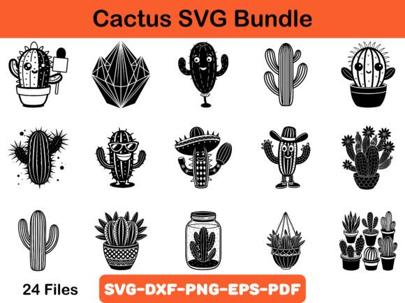 Cactus SVG Bundle Review