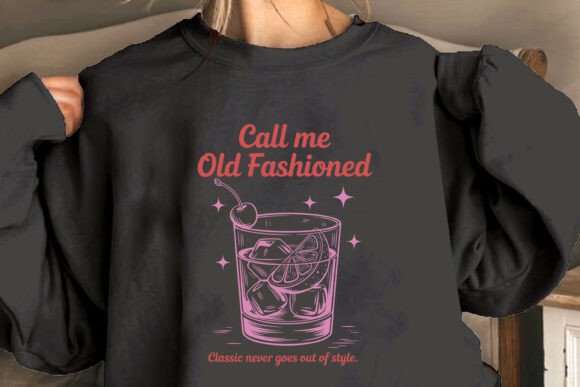 Call Me Old Fashioned Cocktail SVG PNG