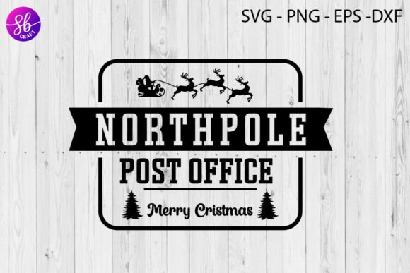 File Namenorthpole Post Office Svg