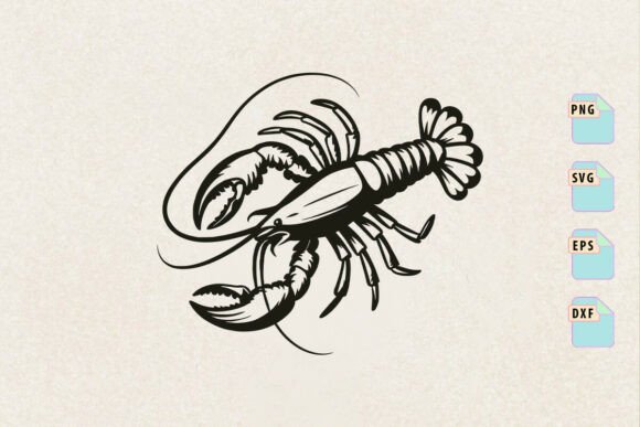 Lobster Svg, Sea Life Svg, Sea Animals