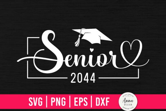 Senior 2044 Graduation SVG PNG