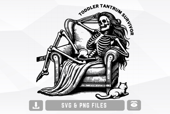 Toddler Tantrum Survivor Halloween Svg