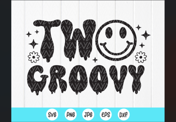Two Groovy SVG, 2nd Birthday SVG