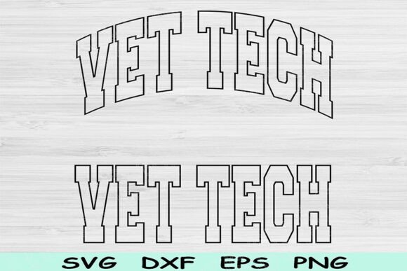 Vet Tech Svg Dxf, Vet Tech Png, Vet Svg