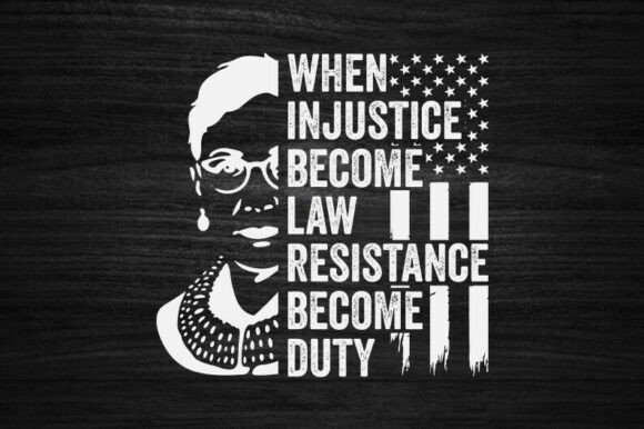 When Injustice Becomes Law USA SVG