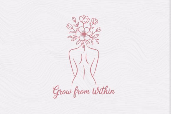 Wildflower Hand Drawn Flower SVG - Grow
